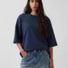 Sudadera oversize de felpa francesa gruesa