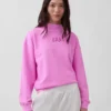 Sudadera oversize de felpa francesa gruesa con cuello alto