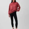 Sudadera oversize de felpa francesa gruesa con cuello alto