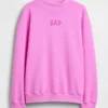Sudadera oversize de felpa francesa gruesa con cuello alto