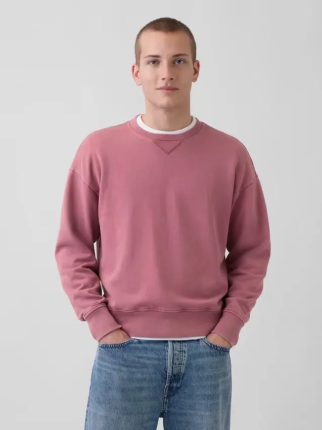 Sudadera oversize de felpa francesa gruesa para adultos