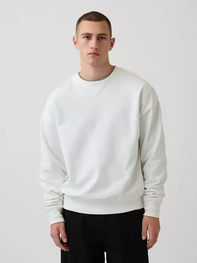 Sudadera oversize de felpa francesa gruesa para adultos