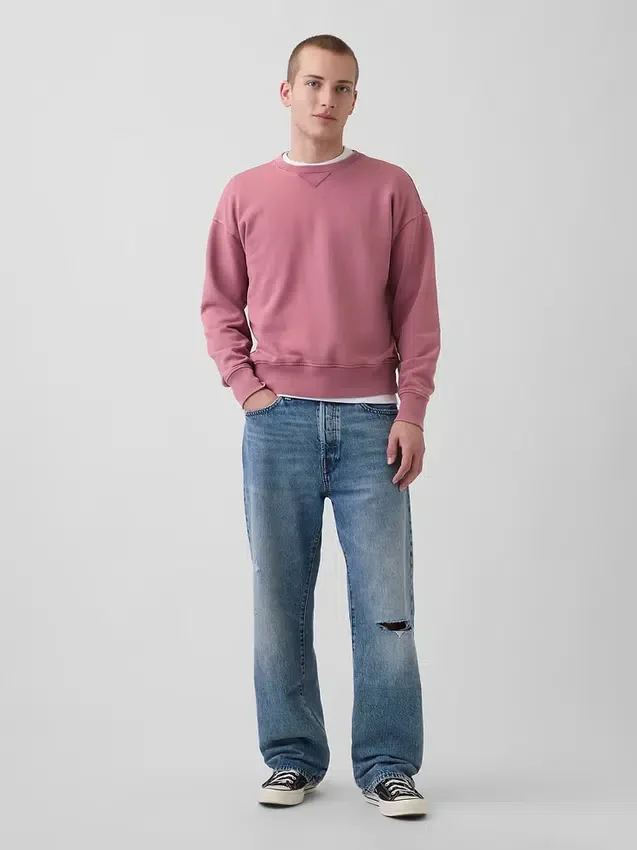 Sudadera oversize de felpa francesa gruesa para adultos