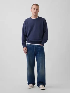 Sudadera oversize de felpa francesa gruesa para adultos
