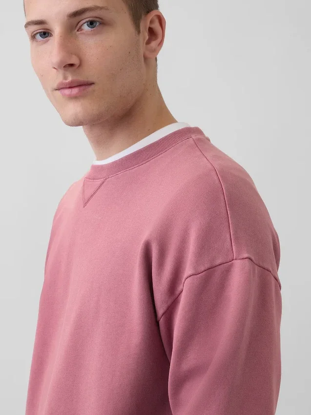 Sudadera oversize de felpa francesa gruesa para adultos