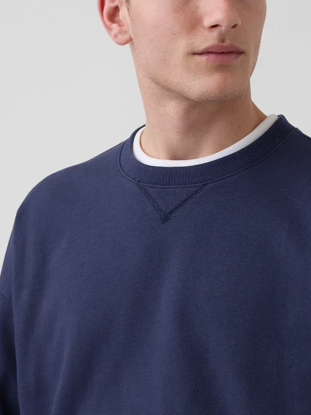Sudadera oversize de felpa francesa gruesa para adultos