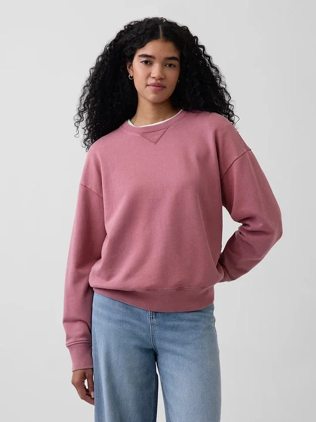 Sudadera oversize de felpa francesa gruesa para adultos