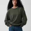 Sudadera oversize de felpa francesa gruesa para adultos