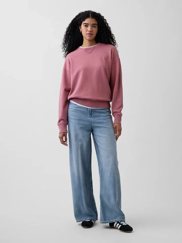 Sudadera oversize de felpa francesa gruesa para adultos