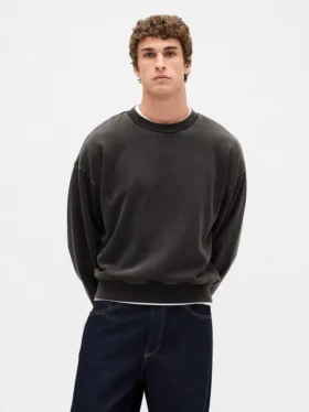 Sudadera oversize de peso pesado para adultos