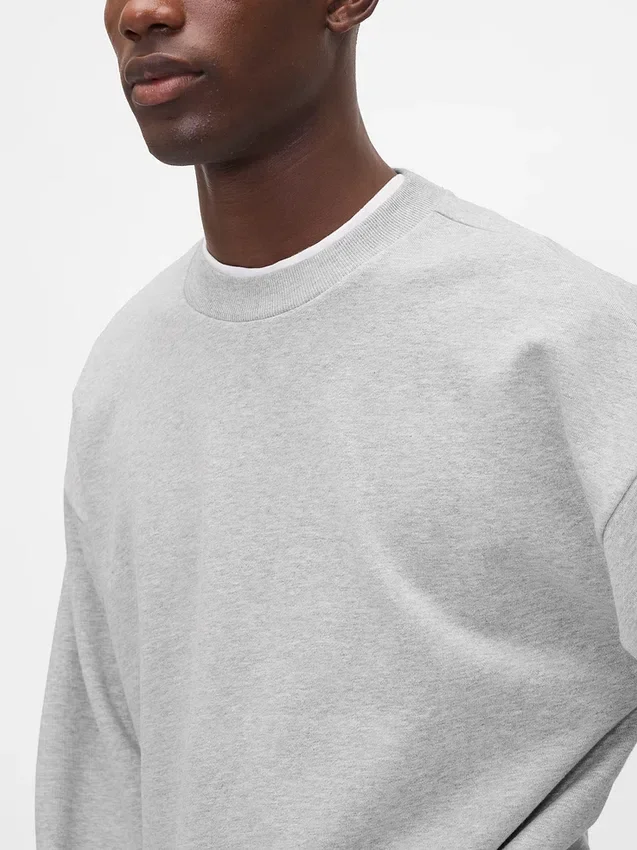 Sudadera oversize de peso pesado para adultos