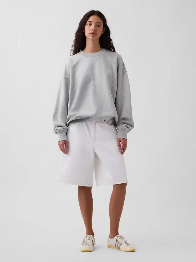 Sudadera oversize de peso pesado para adultos