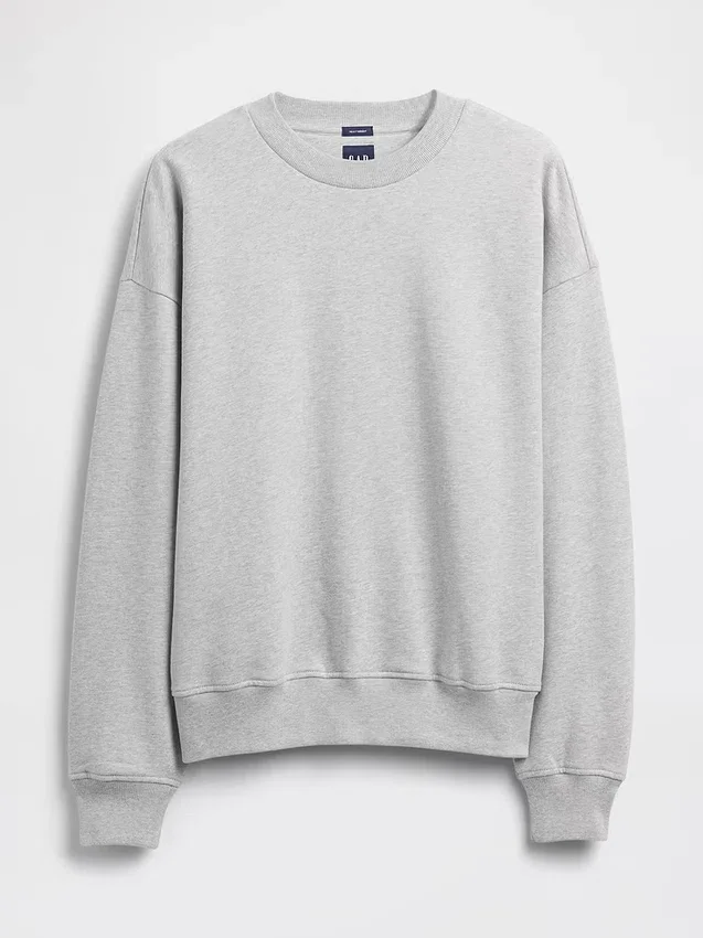 Sudadera oversize de peso pesado para adultos
