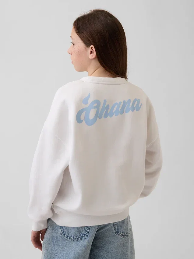 Sudadera oversize Vintagesoft para niños de GAP × Disney