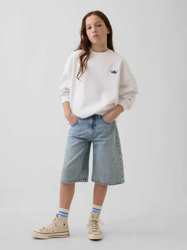 Sudadera oversize Vintagesoft para niños de GAP × Disney