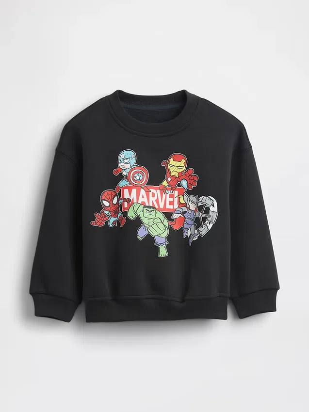 Sudadera para bebés y niños Vintagesoft con el logotipo de Marvel