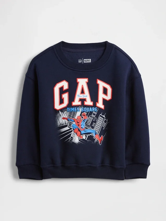 Sudadera para bebés y niños Vintagesoft con el logotipo de Marvel