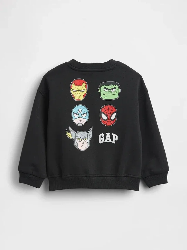 Sudadera para bebés y niños Vintagesoft con el logotipo de Marvel