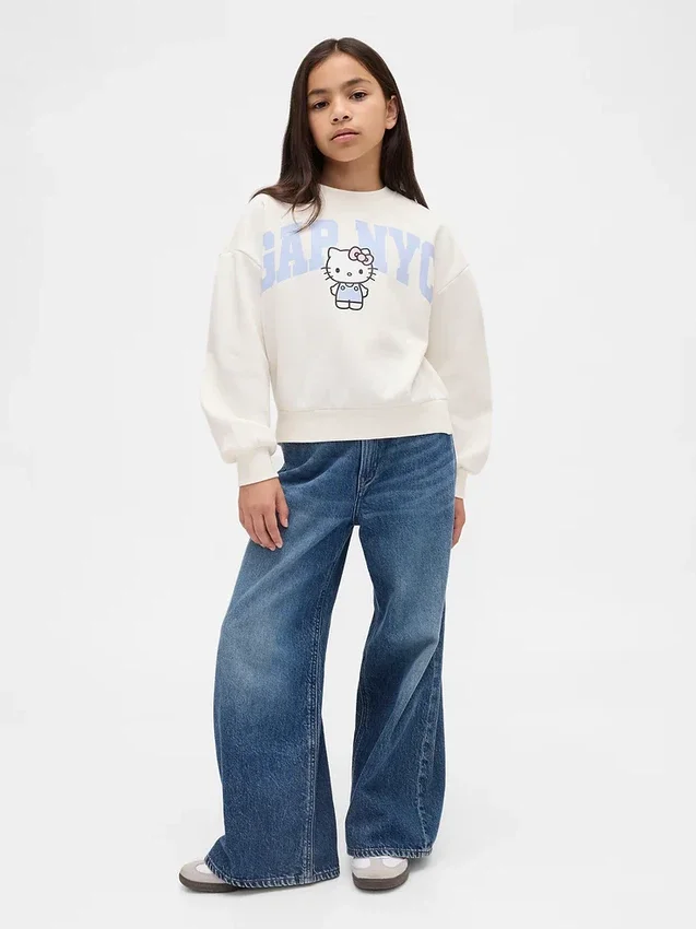 Sudadera para niños Vintagesoft con el logotipo de Hello Kitty