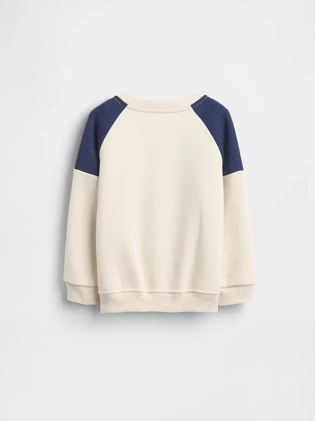 Sudadera raglán con el logotipo de Snoopy para bebés y niños