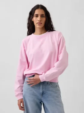 Sudadera raglán de felpa Vintagesoft