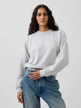 Sudadera raglán de felpa Vintagesoft