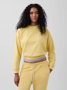 Sudadera raglán de felpa Vintagesoft
