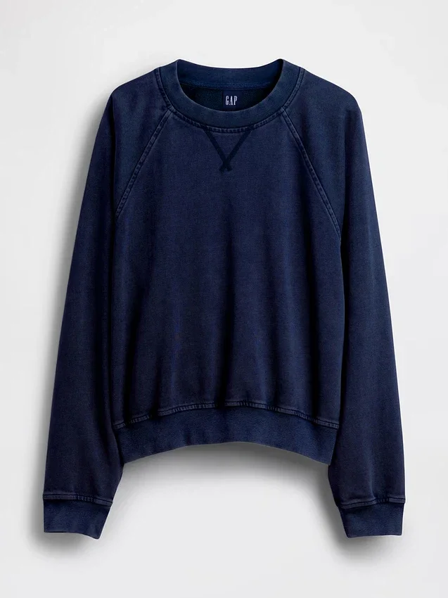Sudadera raglán de felpa Vintagesoft