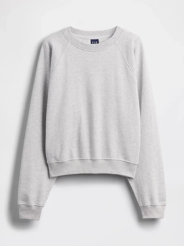Sudadera raglán de felpa Vintagesoft