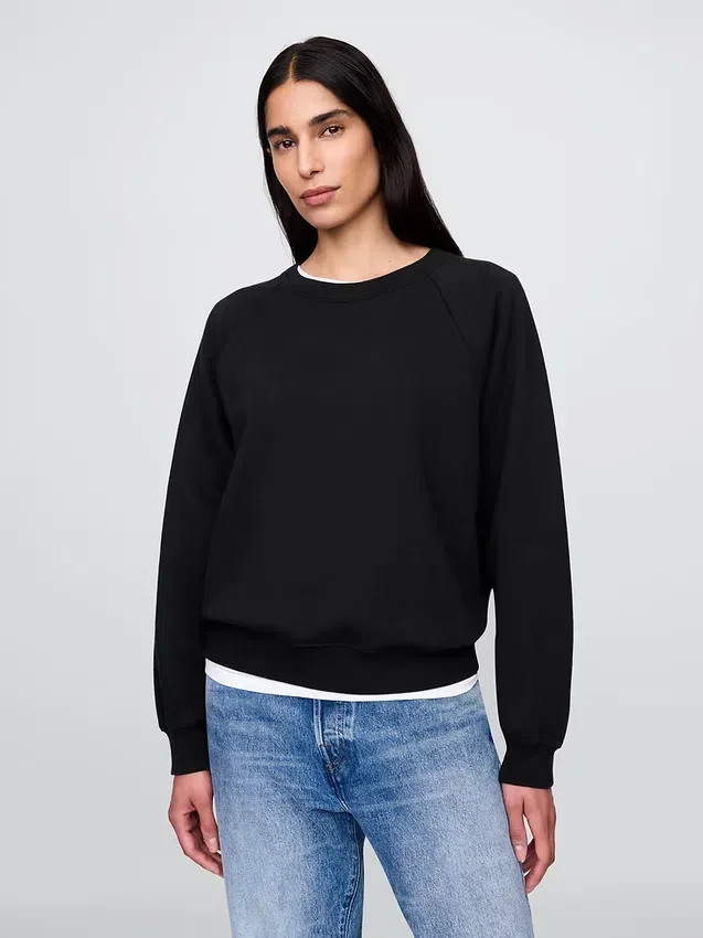 Sudadera raglán Vintagesoft
