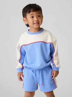 Sudadera tipo «varsity» de felpa Vintagesoft para Bebé y Niño