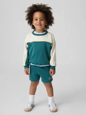 Sudadera tipo «varsity» de felpa Vintagesoft para Bebé y Niño