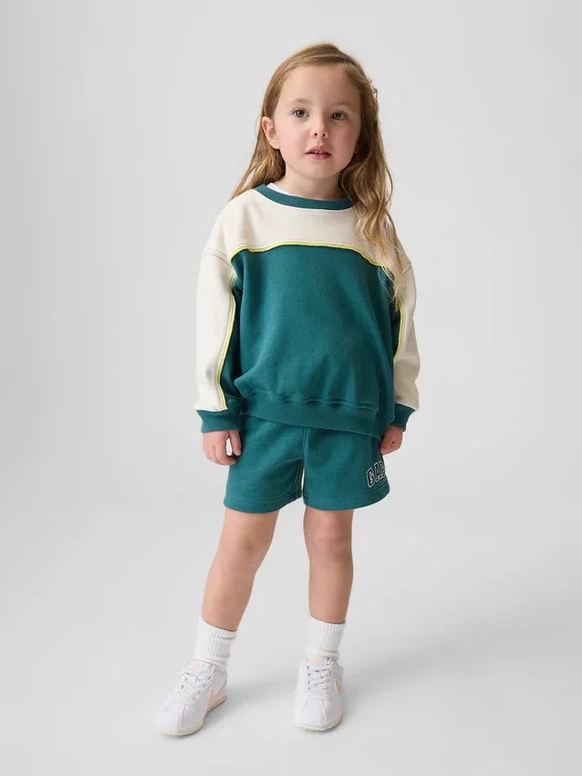 Sudadera tipo «varsity» de felpa Vintagesoft para Bebé y Niño