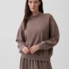 Sudadera túnica oversize de cuello alto Vintagesoft