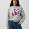 Sudadera «Vintagesoft Love» de Robert Indiana