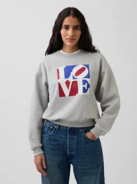Sudadera «Vintagesoft Love» de Robert Indiana