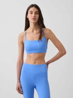 Sujetador deportivo GapFit Smooth con espalda cruzada