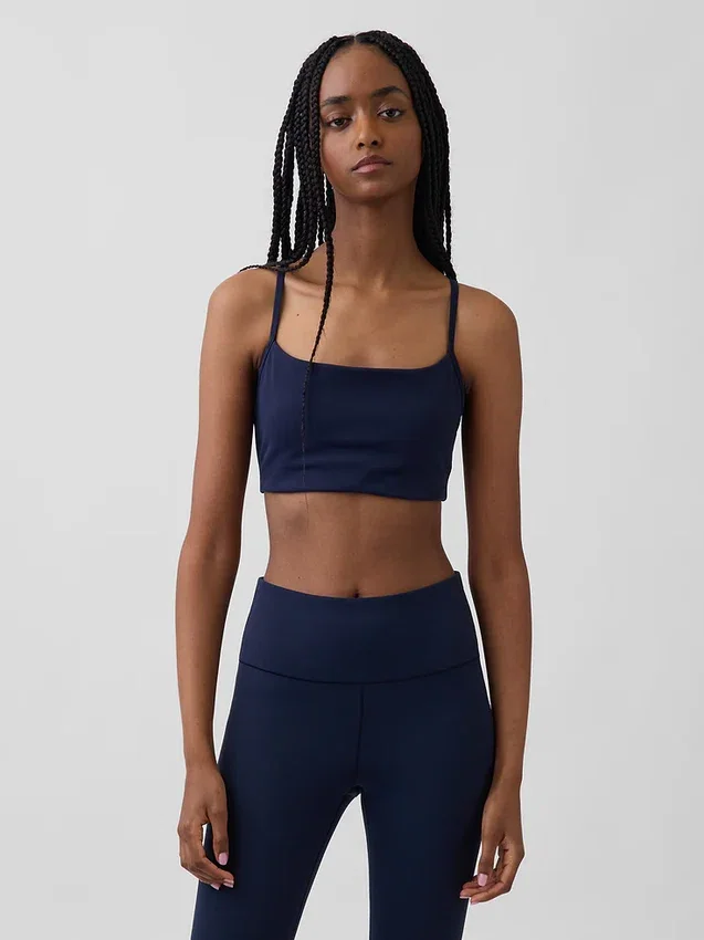 Sujetador deportivo GapFit Smooth con espalda cruzada