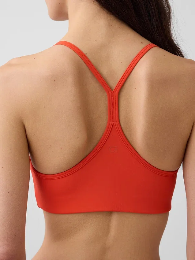 Sujetador deportivo GapFit Smooth con espalda cruzada