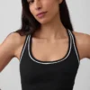 Sujetador deportivo GapFit Smooth de espalda cruzada para impacto medio