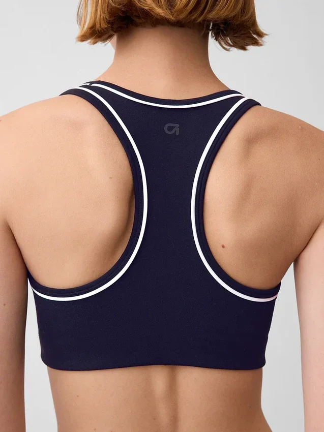 Sujetador deportivo GapFit Smooth de espalda cruzada para impacto medio