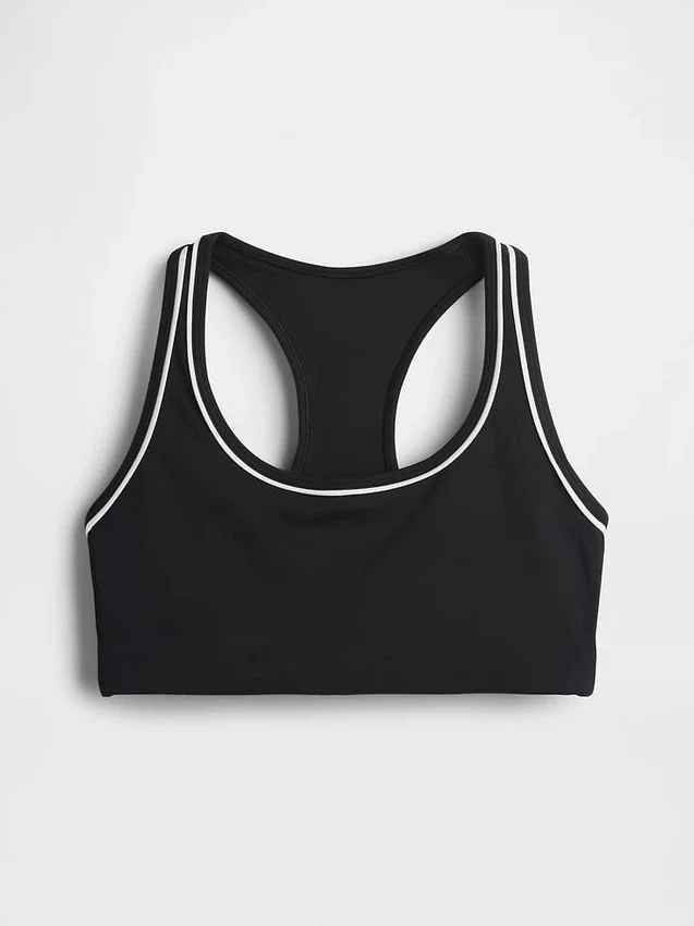 Sujetador deportivo GapFit Smooth de espalda cruzada para impacto medio