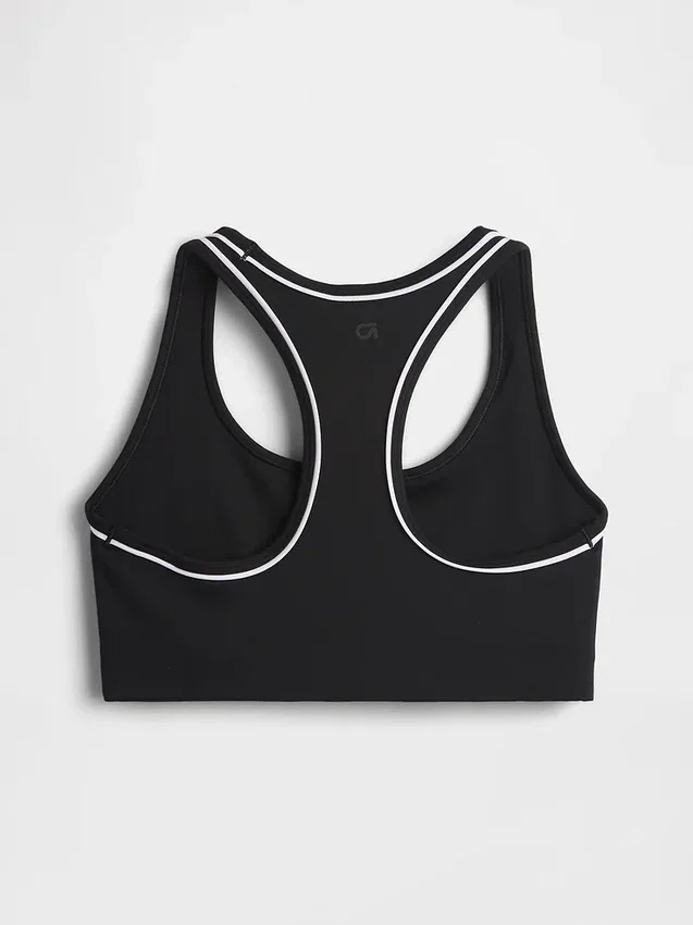 Sujetador deportivo GapFit Smooth de espalda cruzada para impacto medio