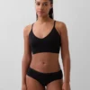 Sujetador tipo bralette sin costuras y con escote profundo