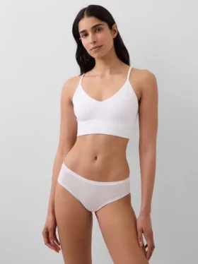 Sujetador tipo bralette sin costuras y con escote profundo