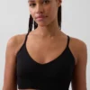 Sujetador tipo bralette sin costuras y con escote profundo