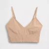 Sujetador tipo bralette sin costuras y con escote profundo