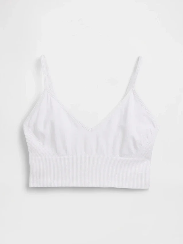 Sujetador tipo bralette sin costuras y con escote profundo