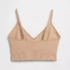 Sujetador tipo bralette sin costuras y con escote profundo