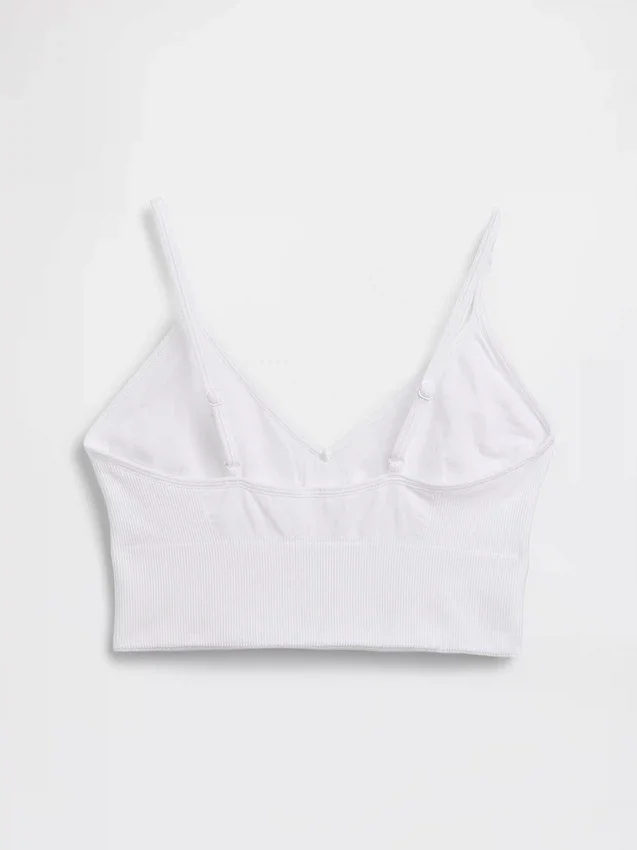 Sujetador tipo bralette sin costuras y con escote profundo